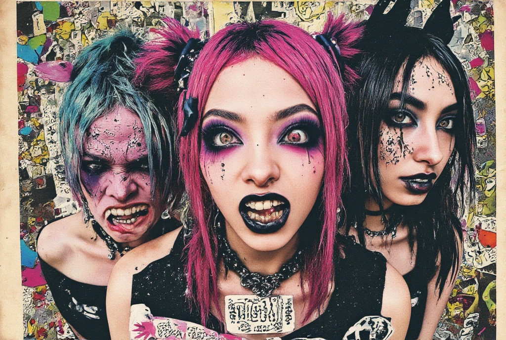 Punk Destroy PUNK&DESTROY | glossy | イロミライ(ベータ)-iromirai-AIイラスト・AIフォト・AIグラビア専用の投稿サイト-